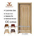 Puertas de madera MDF Melamina Acabado Arce Ligero